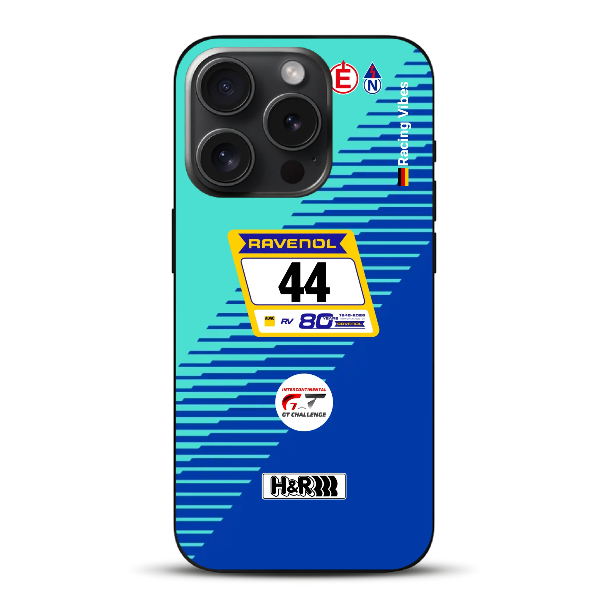 Porsche 911 GT3 R #44 24h Nürburgring Livery - Individuelle Handyhülle für iPhone