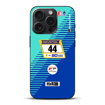 Porsche 911 GT3 R #44 24h Nürburgring Livery - Individuelle Handyhülle für iPhone