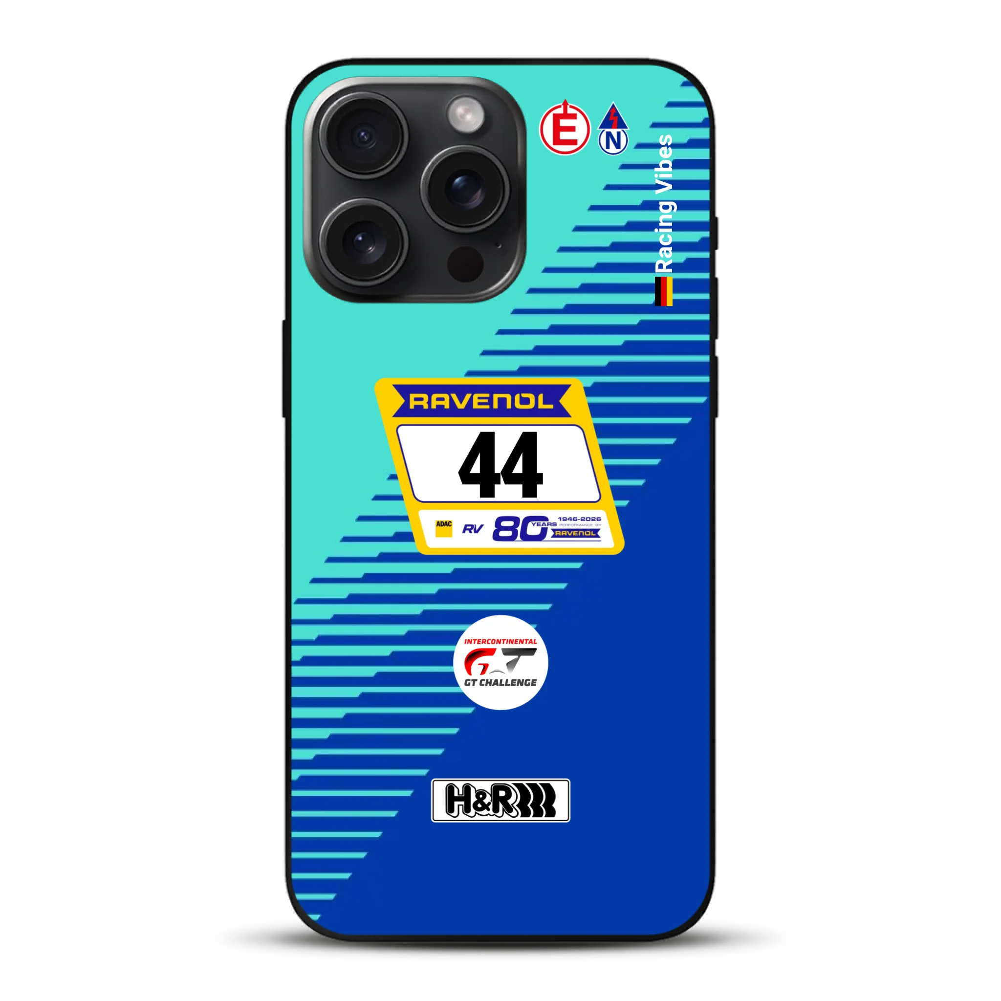Porsche 911 GT3 R #44 24h Nürburgring Livery - Individuelle Handyhülle für iPhone