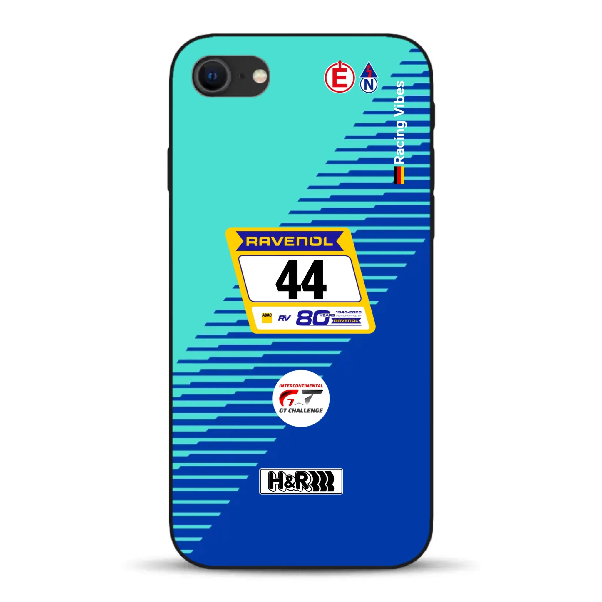 Porsche 911 GT3 R #44 24h Nürburgring Livery - Individuelle Handyhülle für iPhone