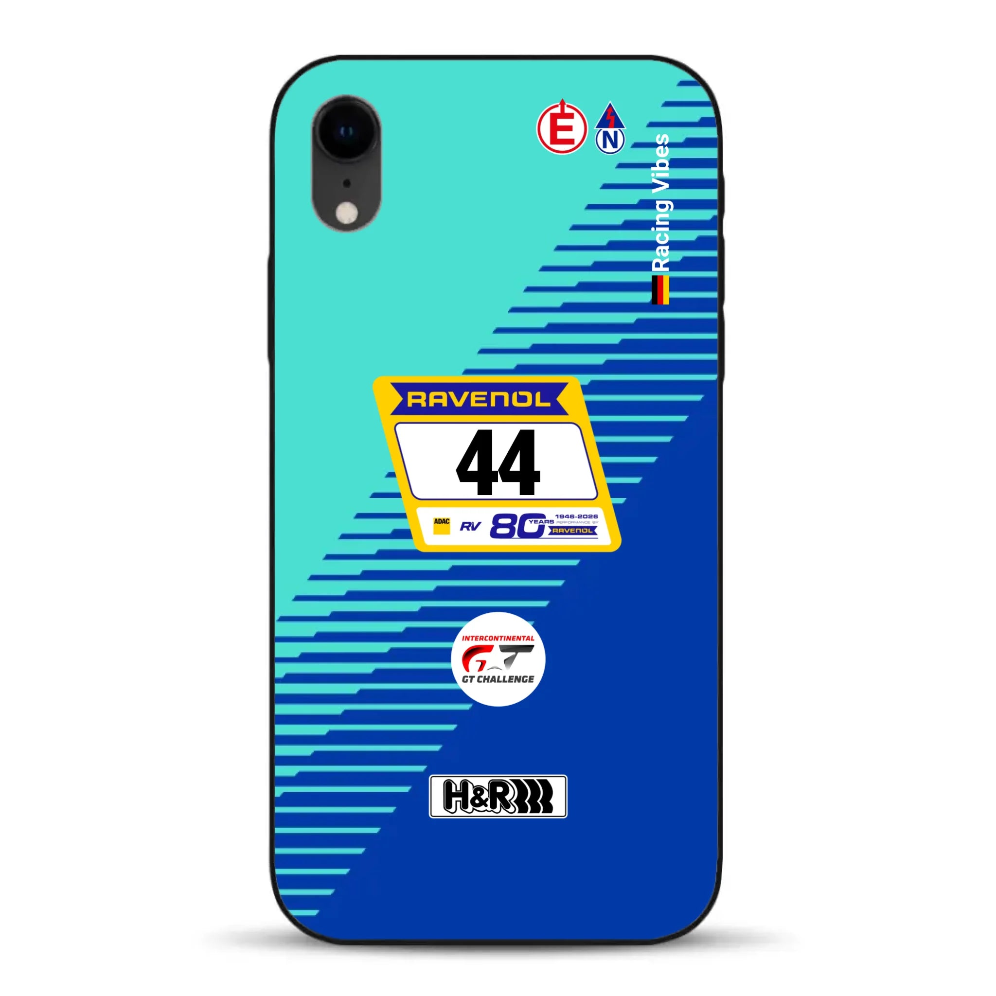 Porsche 911 GT3 R #44 24h Nürburgring Livery - Individuelle Handyhülle für iPhone