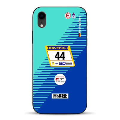 Porsche 911 GT3 R #44 24h Nürburgring Livery - Individuelle Handyhülle für iPhone