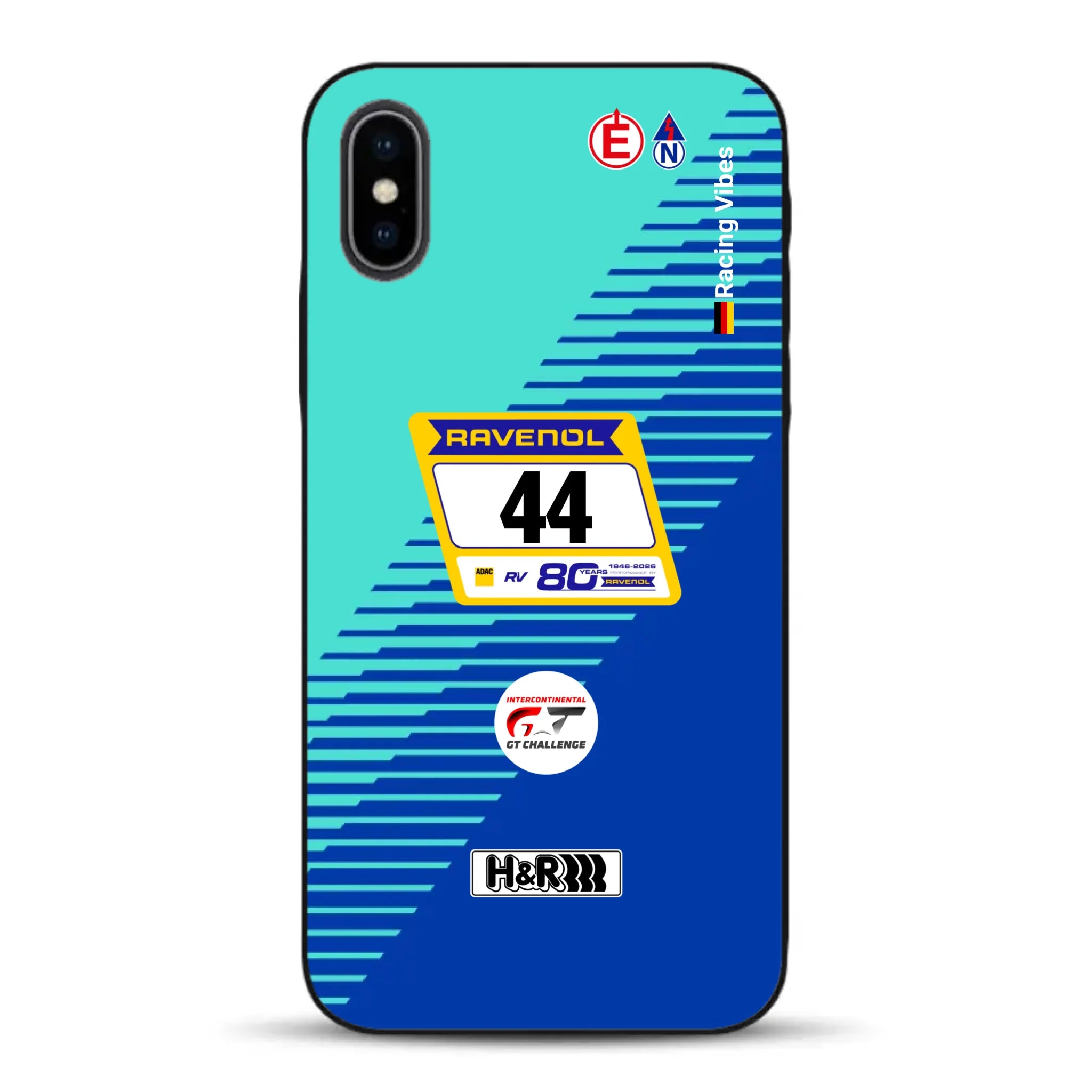 Porsche 911 GT3 R #44 24h Nürburgring Livery - Individuelle Handyhülle für iPhone