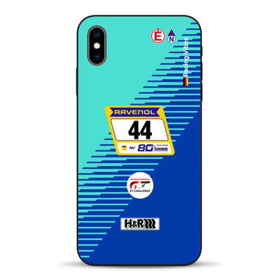 Porsche 911 GT3 R #44 24h Nürburgring Livery - Individuelle Handyhülle für iPhone