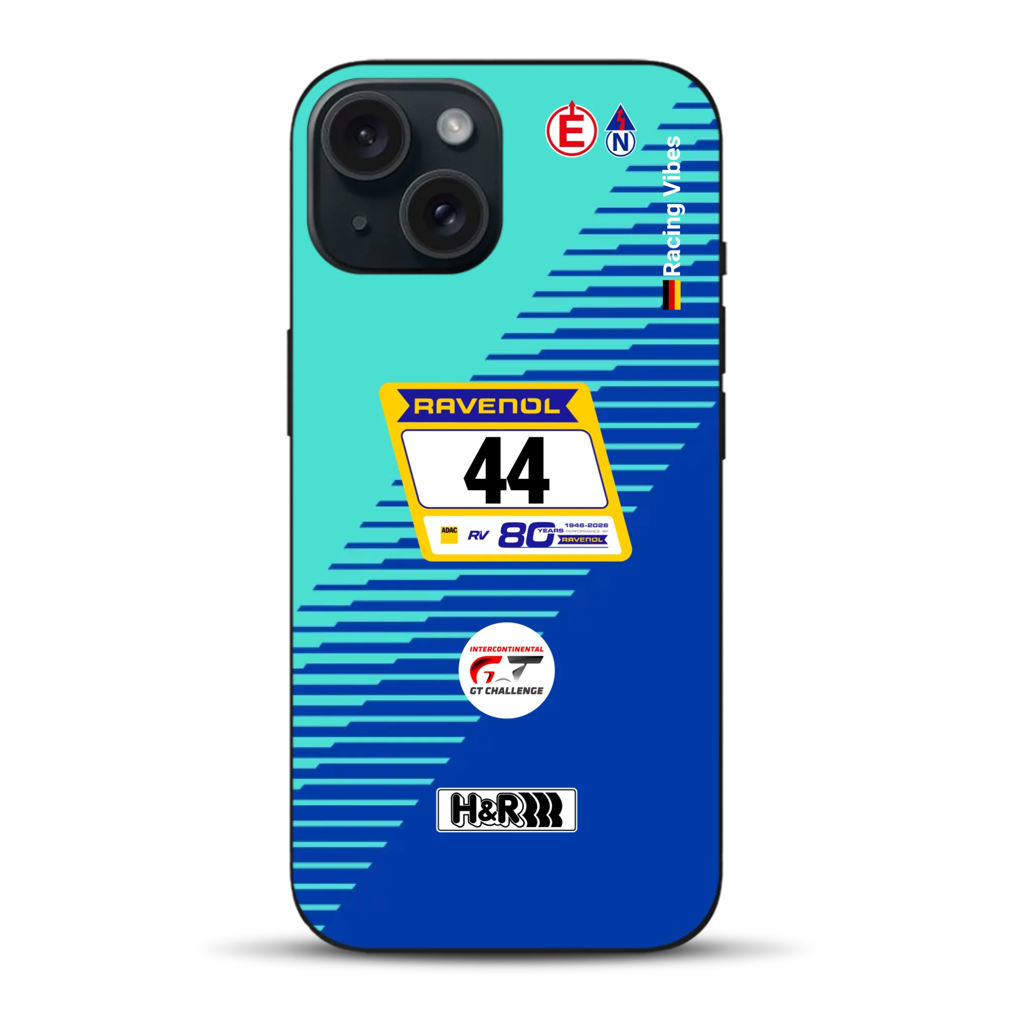 Porsche 911 GT3 R #44 24h Nürburgring Livery - Individuelle Handyhülle für iPhone
