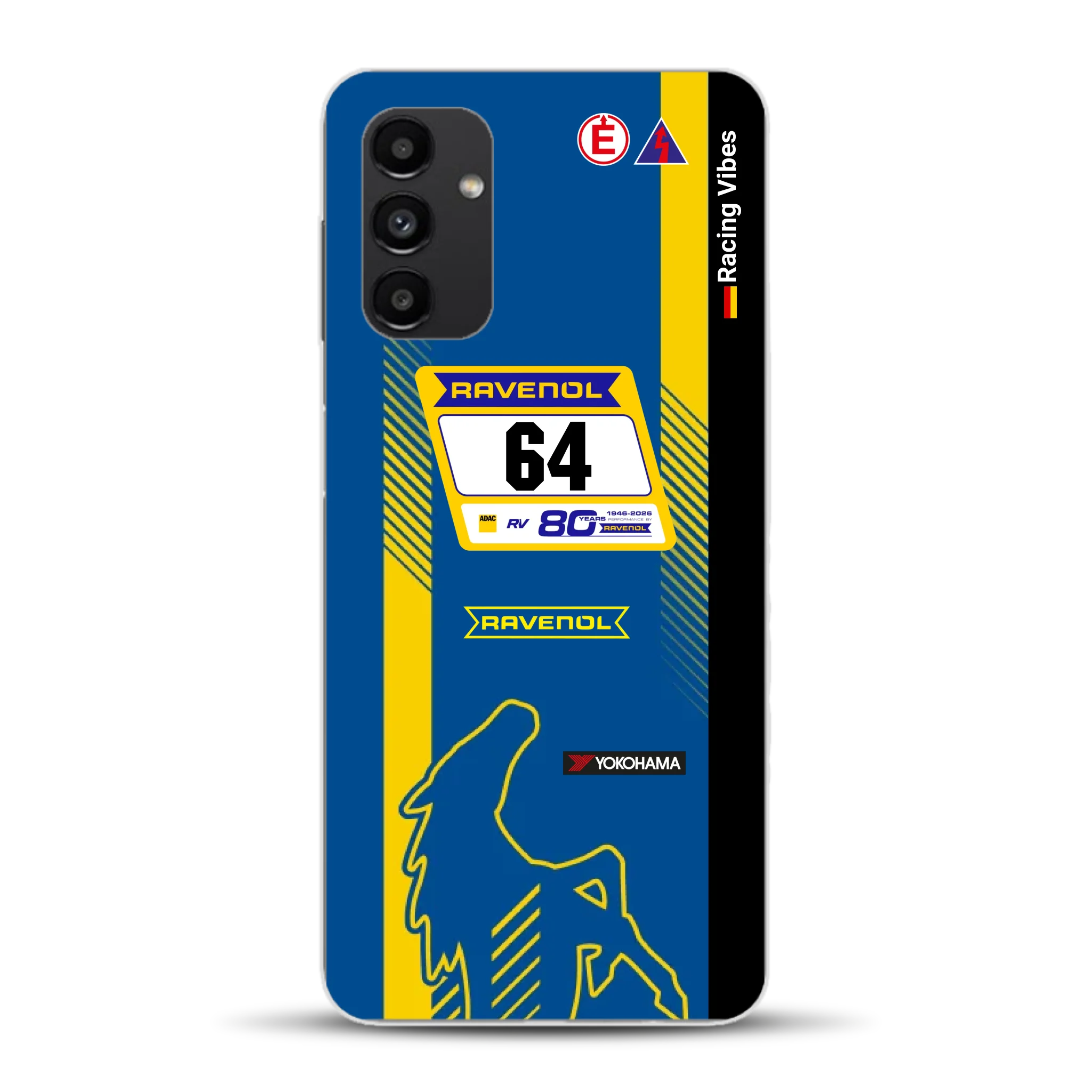Mustang GT3 NLS 2026 Nürburgring Livery - Individuelle Handyhülle für Samsung