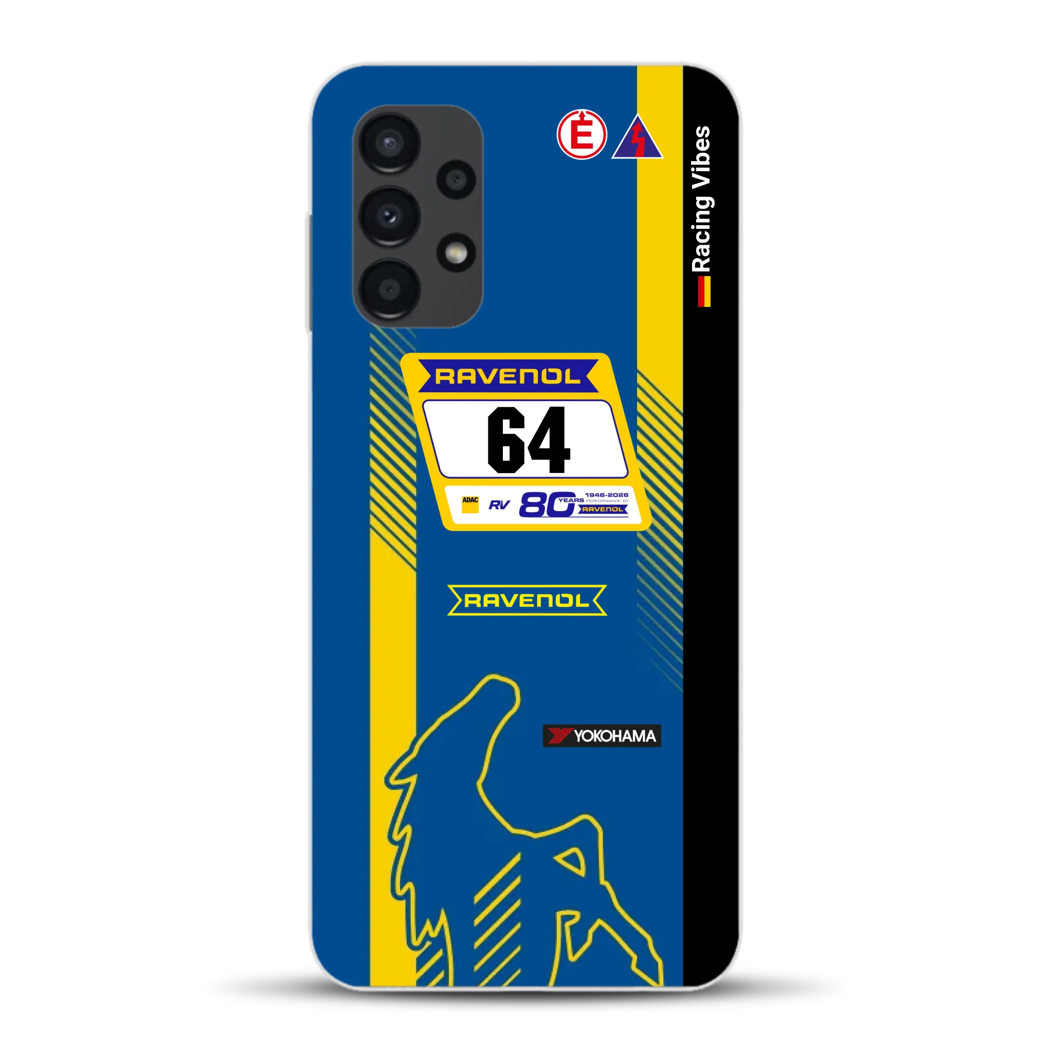 Mustang GT3 NLS 2026 Nürburgring Livery - Individuelle Handyhülle für Samsung