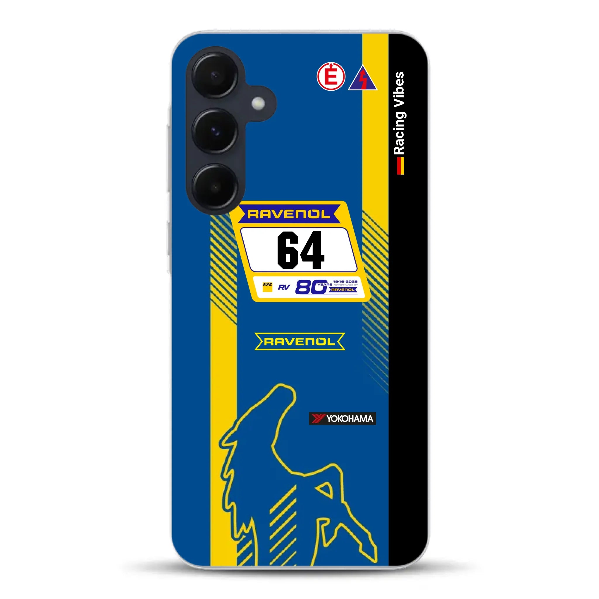 Mustang GT3 NLS 2026 Nürburgring Livery - Custodia per cellulare personalizzata per Samsung