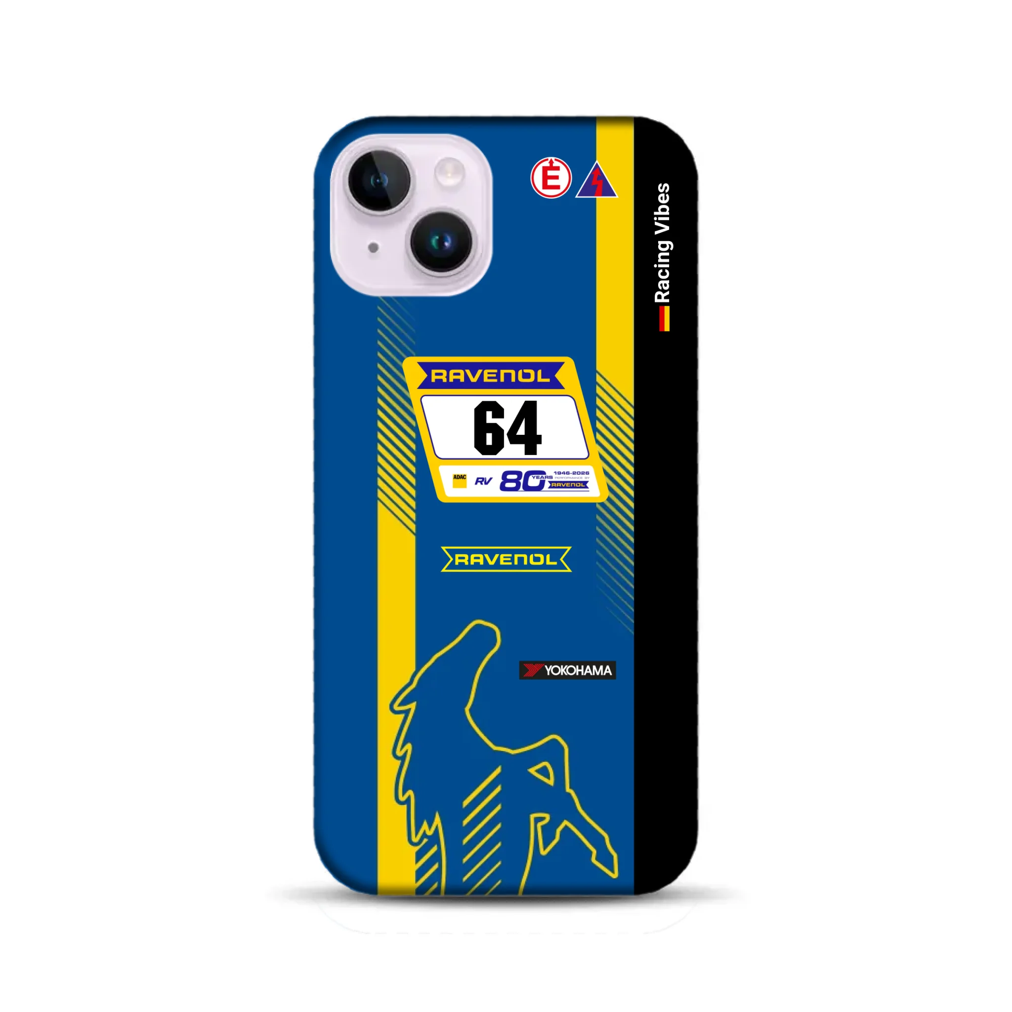 Mustang GT3 NLS 2026 Nürburgring Livery - Personnalisé Premium Case pour iPhone
