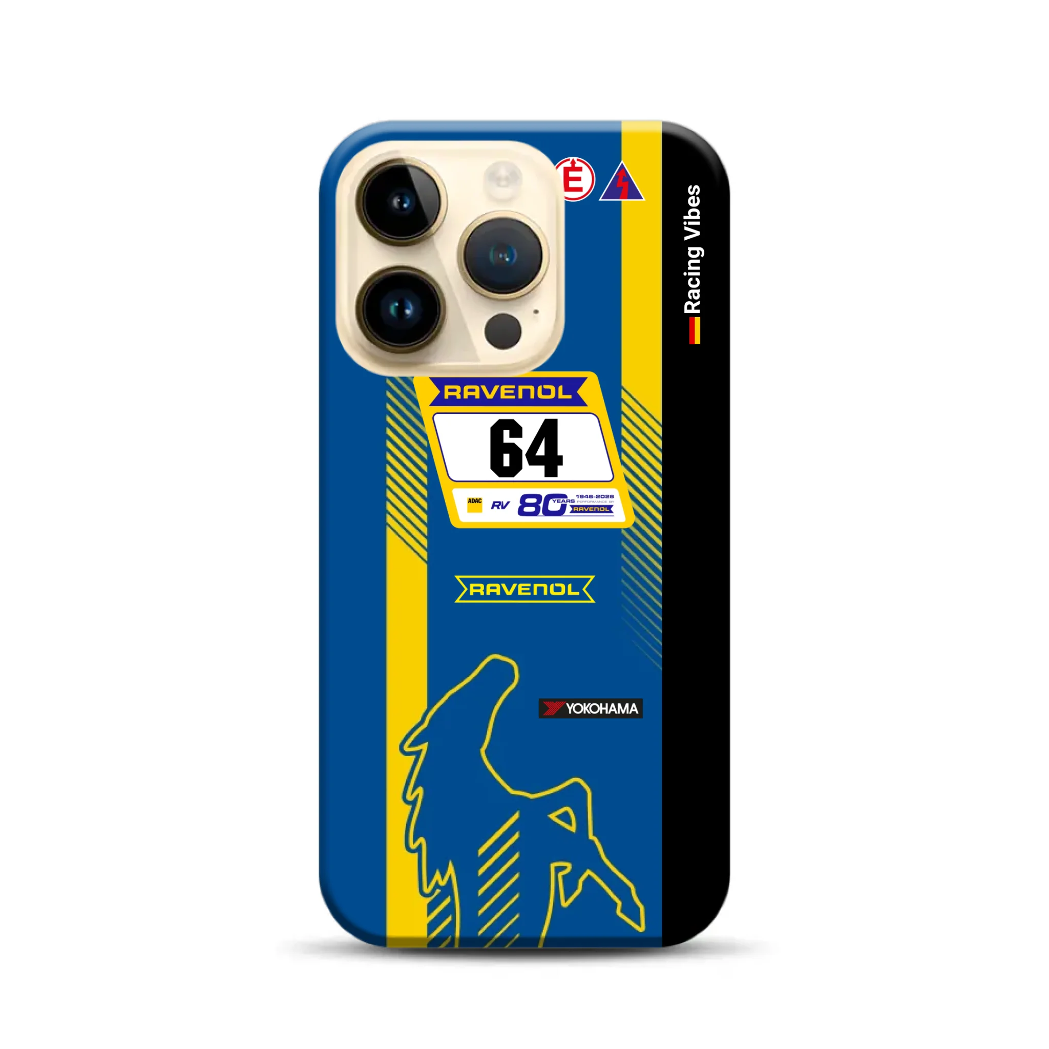 Mustang GT3 NLS 2026 Nürburgring Livery - Personnalisé Premium Case pour iPhone