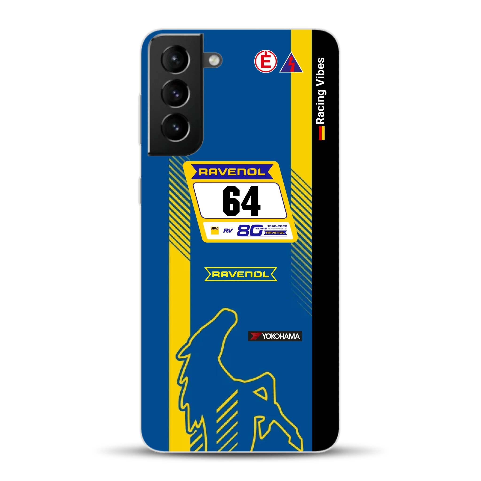 Mustang GT3 NLS 2026 Nürburgring Livery - Custodia per cellulare personalizzata per Samsung