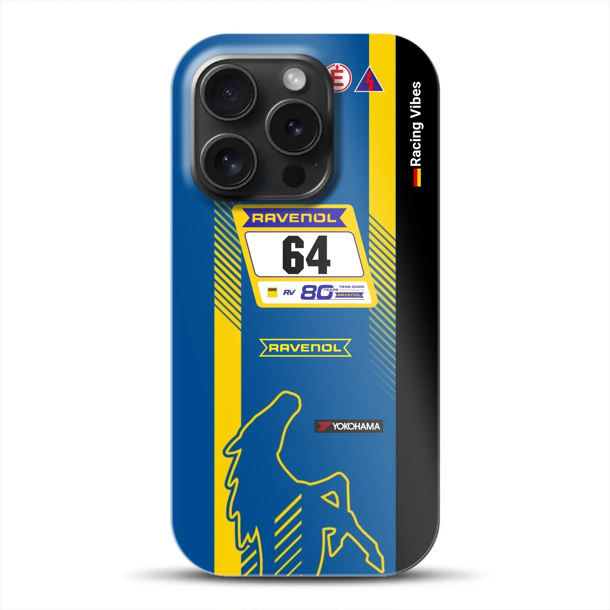 Mustang GT3 NLS 2026 Nürburgring Livery - Personnalisé Premium Case pour iPhone