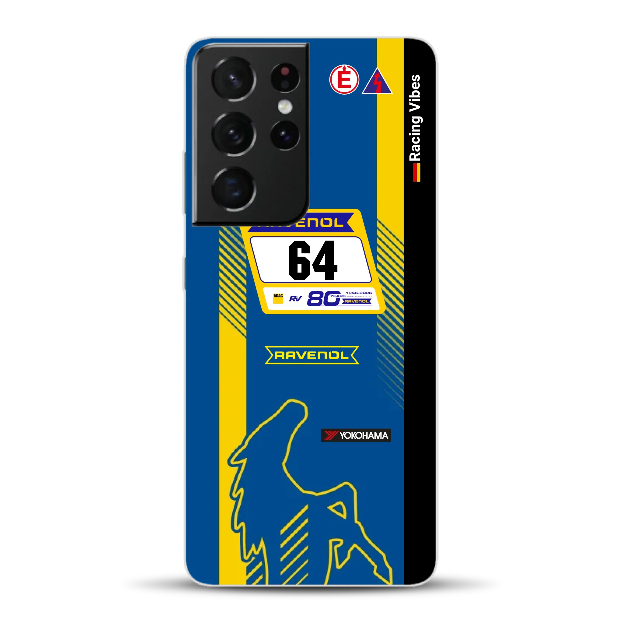 Mustang GT3 NLS 2026 Nürburgring Livery - Custodia per cellulare personalizzata per Samsung