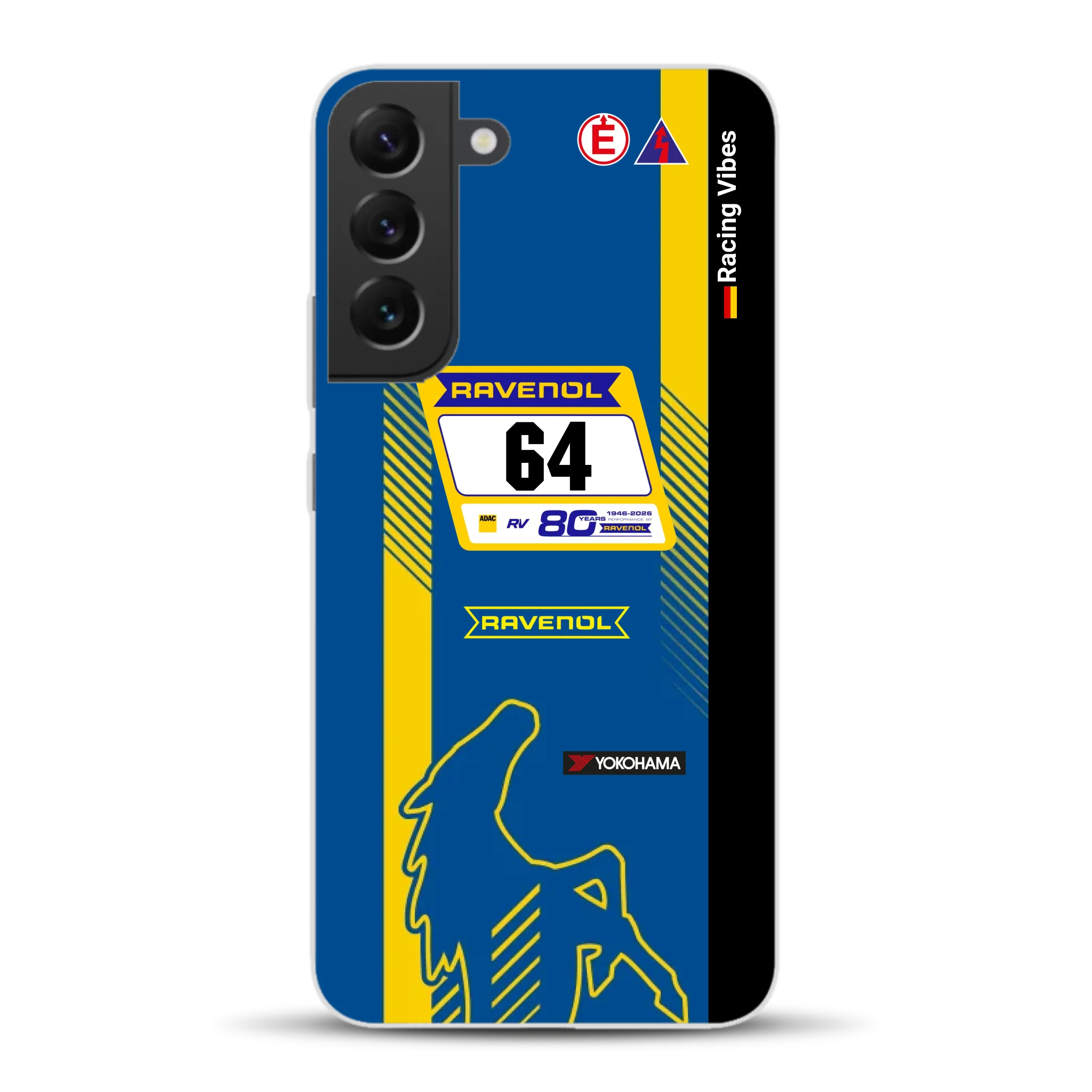 Mustang GT3 NLS 2026 Nürburgring Livery - Custodia per cellulare personalizzata per Samsung