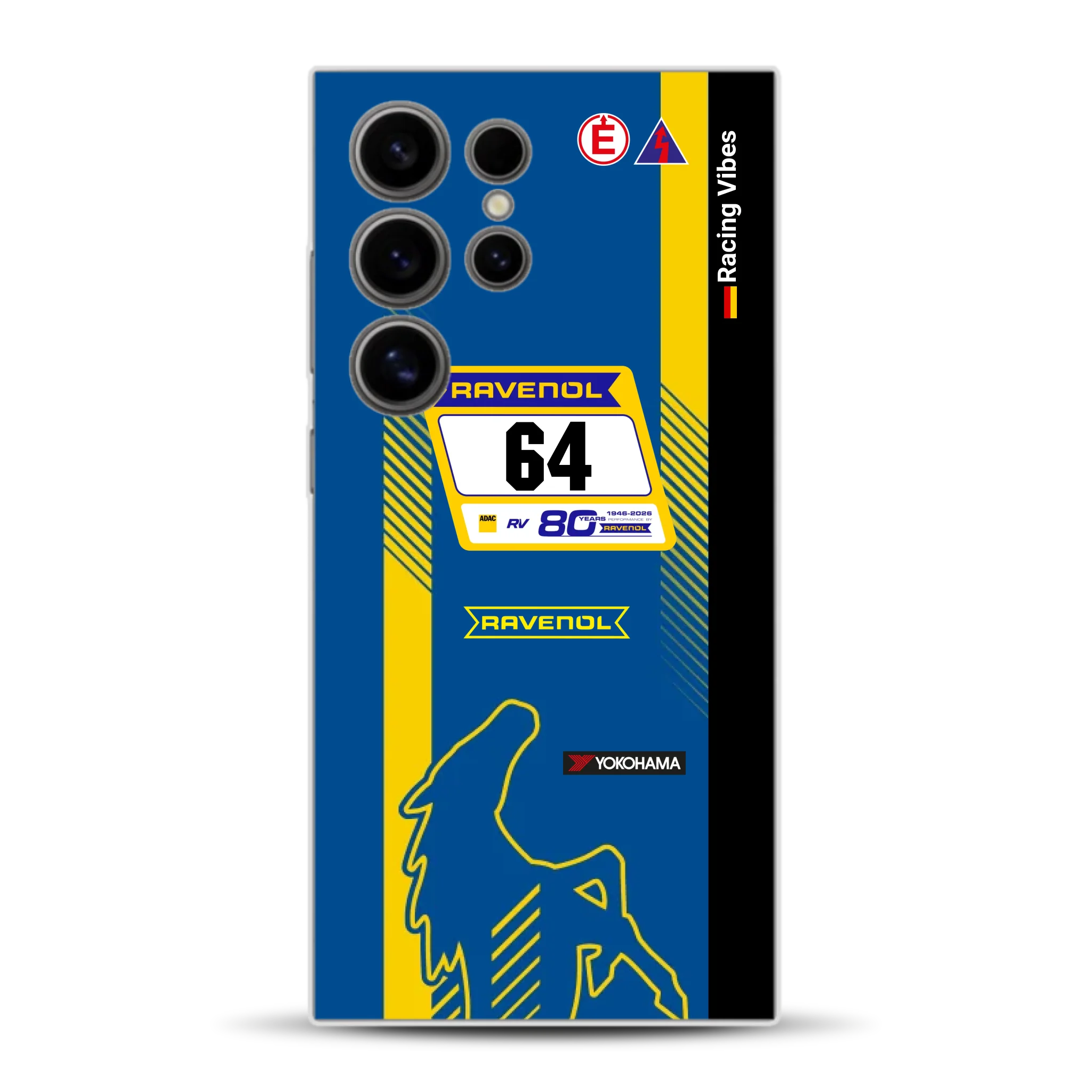 Mustang GT3 NLS 2026 Nürburgring Livery - Custodia per cellulare personalizzata per Samsung