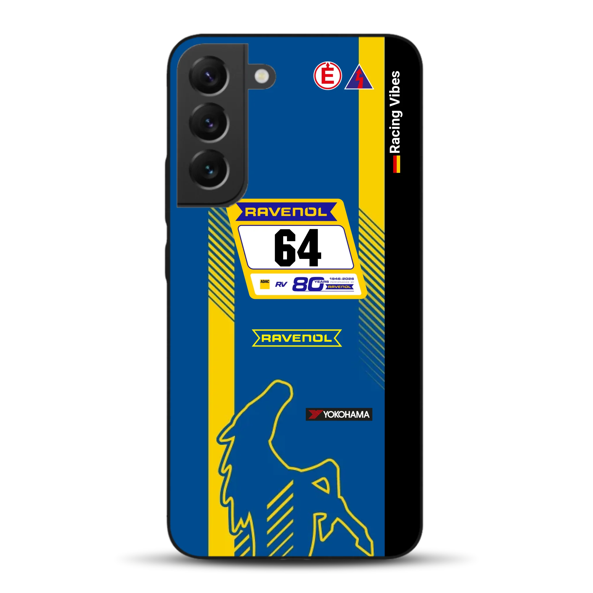 Mustang GT3 NLS 2026 Nürburgring Livery - Custodia per cellulare personalizzata per Samsung