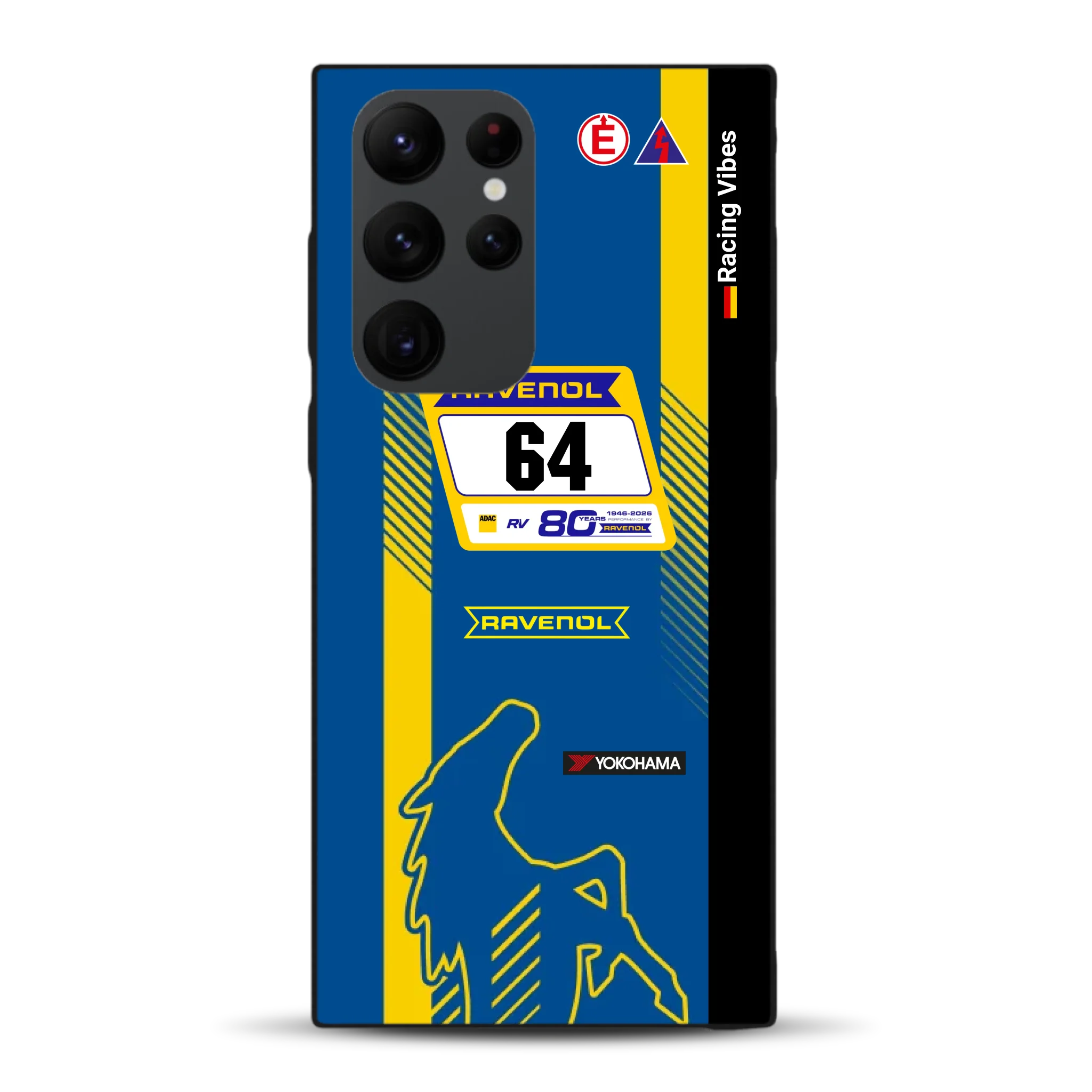 Mustang GT3 NLS 2026 Nürburgring Livery - Custodia per cellulare personalizzata per Samsung