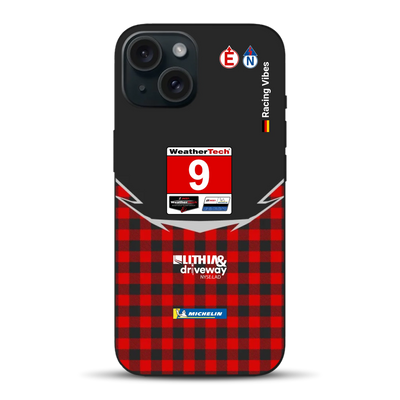 Pfaff Lamborghini Temerario GT3 IMSA 2026 Livery - Housse de téléphone portable personnalisée pour iPhone