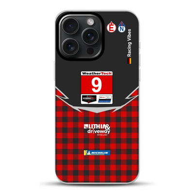 Pfaff Lamborghini Temerario GT3 IMSA 2026 Livery - Housse de téléphone portable personnalisée pour iPhone