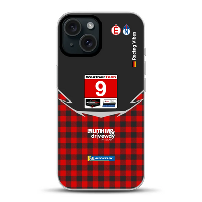 Pfaff Lamborghini Temerario GT3 IMSA 2026 Livery - Housse de téléphone portable personnalisée pour iPhone