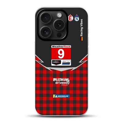 Pfaff Lamborghini Temerario GT3 IMSA 2026 Livery - Housse de téléphone portable personnalisée pour iPhone