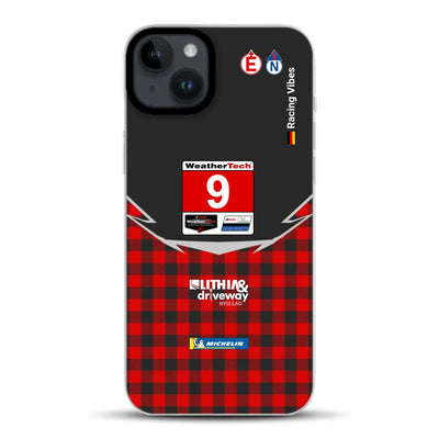 Pfaff Lamborghini Temerario GT3 IMSA 2026 Livery - Housse de téléphone portable personnalisée pour iPhone