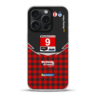 Pfaff Lamborghini Temerario GT3 IMSA 2026 Livery - Housse de téléphone portable personnalisée pour iPhone