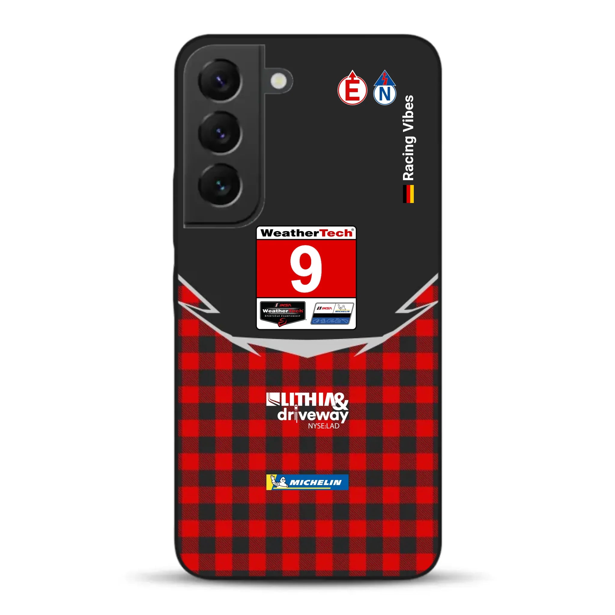 Pfaff Lamborghini Temerario GT3 IMSA 2026 Livery - Individuelle Handyhülle für Samsung