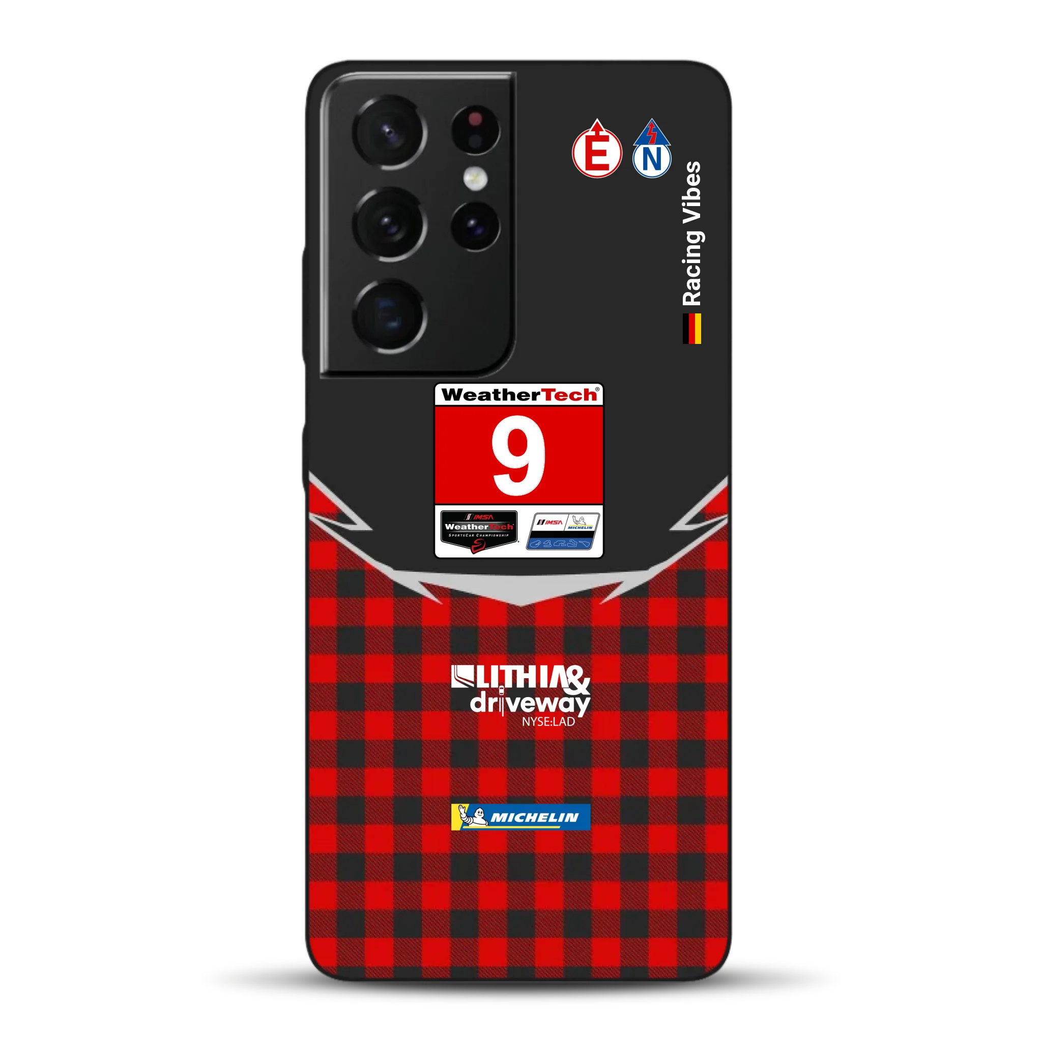 Pfaff Lamborghini Temerario GT3 IMSA 2026 Livery - Individuelle Handyhülle für Samsung