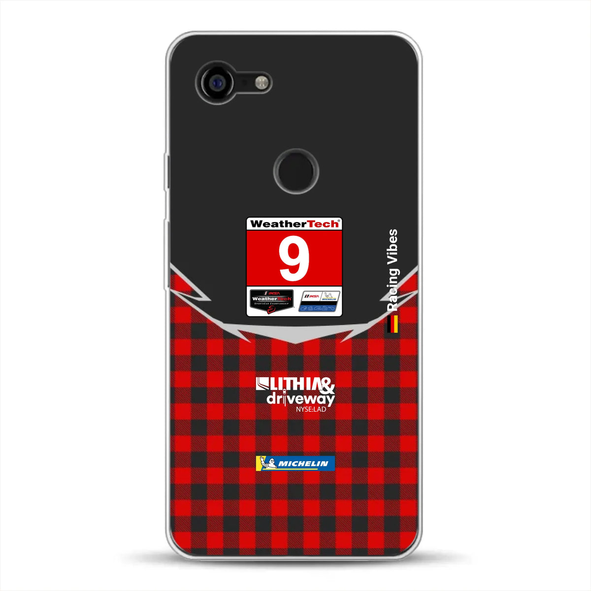 Pfaff Lamborghini Temerario GT3 IMSA 2026 Livery - Housse de téléphone portable personnalisée pour Google