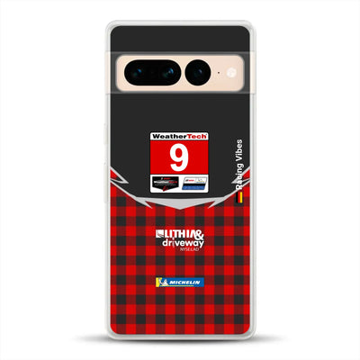 Pfaff Lamborghini Temerario GT3 IMSA 2026 Livery - Housse de téléphone portable personnalisée pour Google