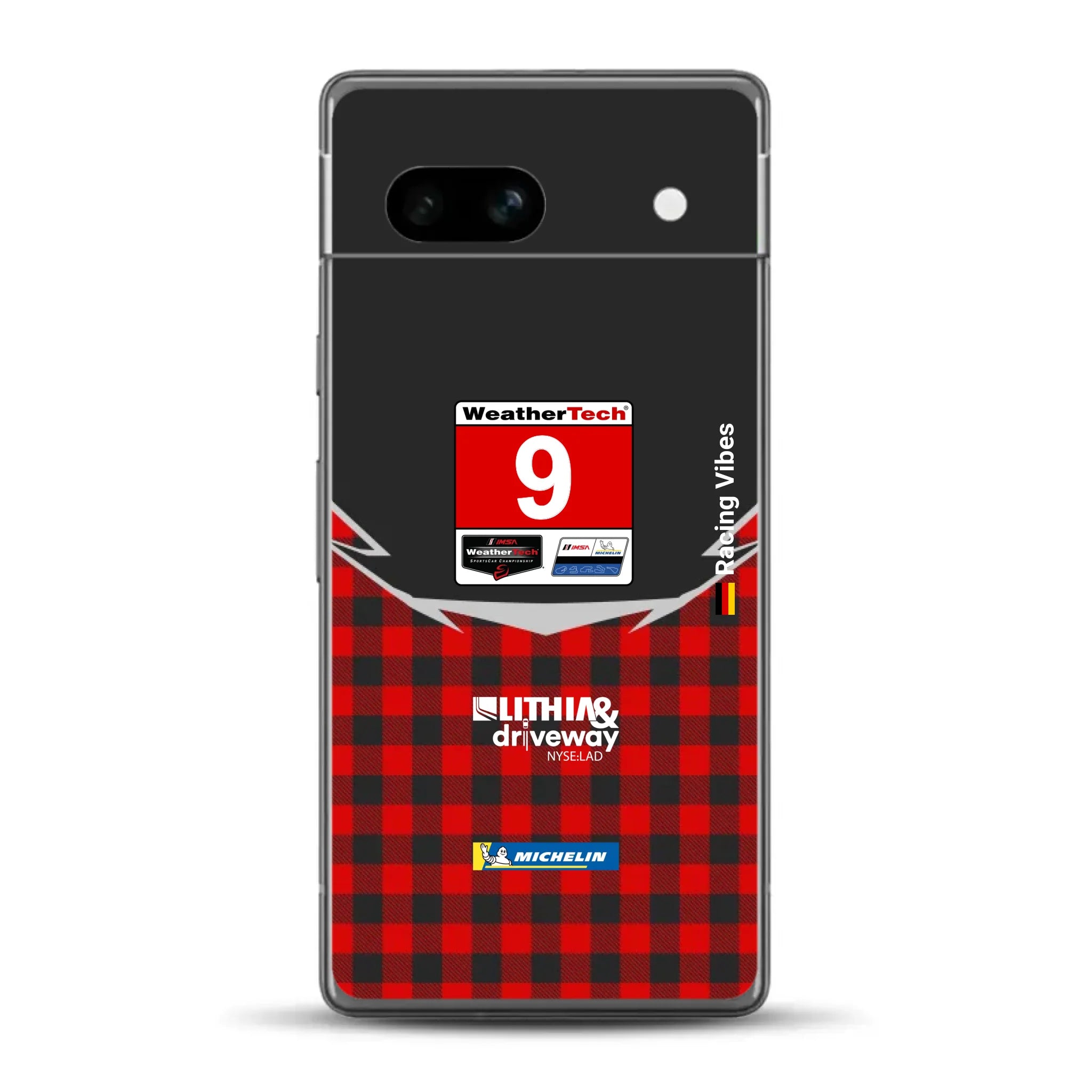 Pfaff Lamborghini Temerario GT3 IMSA 2026 Livery - Housse de téléphone portable personnalisée pour Google