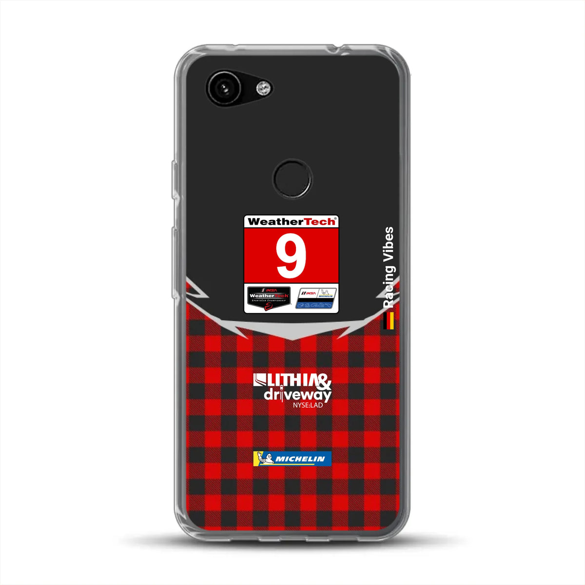Pfaff Lamborghini Temerario GT3 IMSA 2026 Livery - Housse de téléphone portable personnalisée pour Google