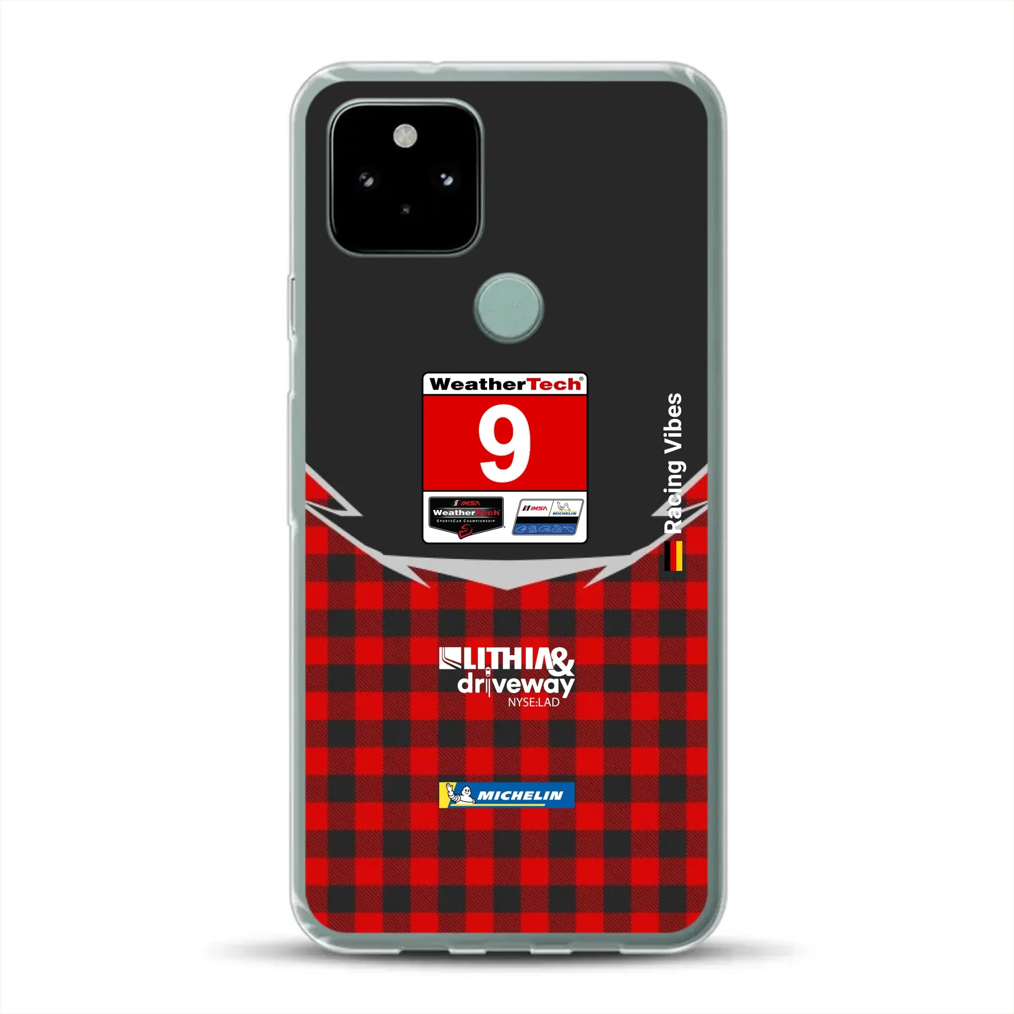 Pfaff Lamborghini Temerario GT3 IMSA 2026 Livery - Housse de téléphone portable personnalisée pour Google