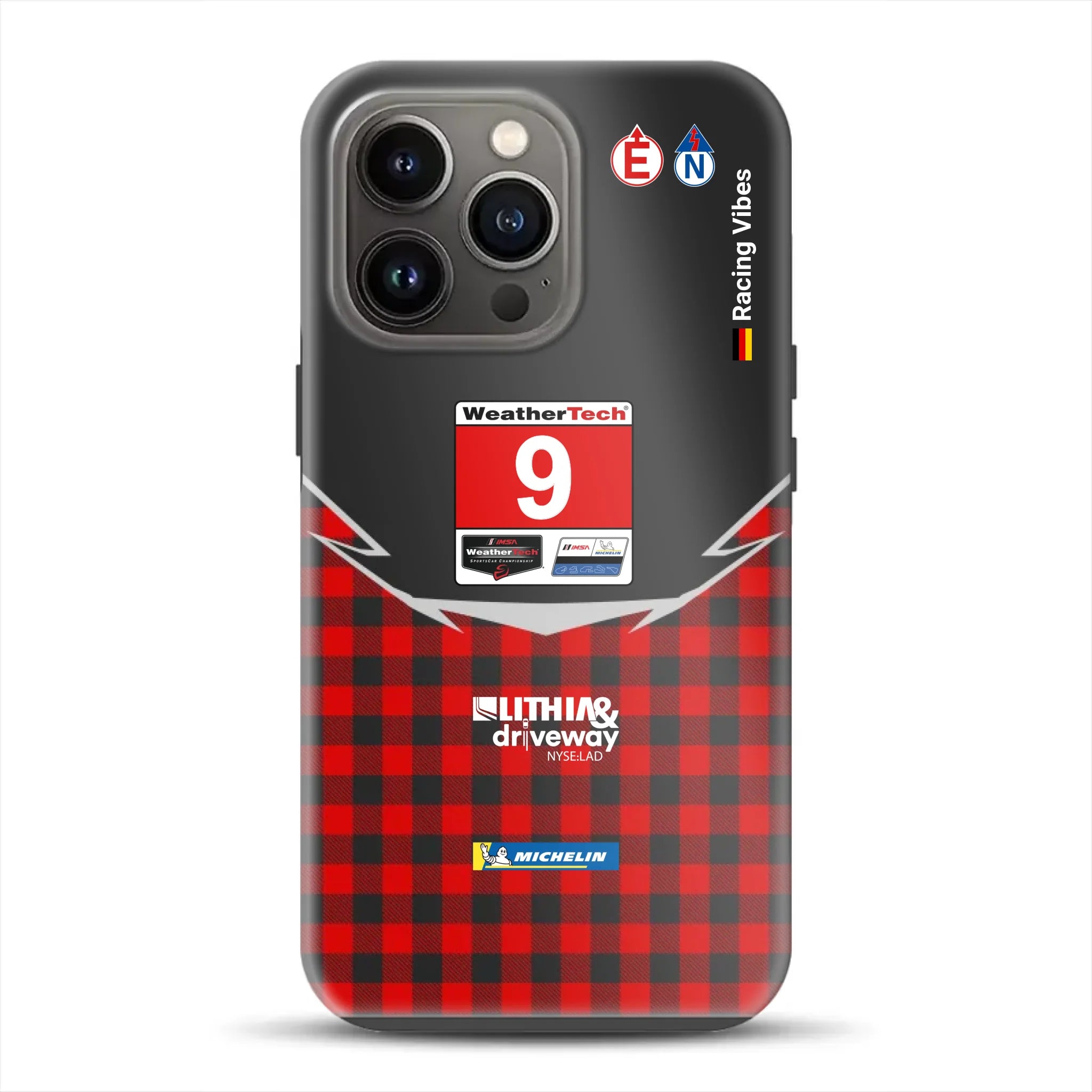 Pfaff Lamborghini Temerario GT3 IMSA 2026 Livery - Personnalisé Premium Case pour iPhone