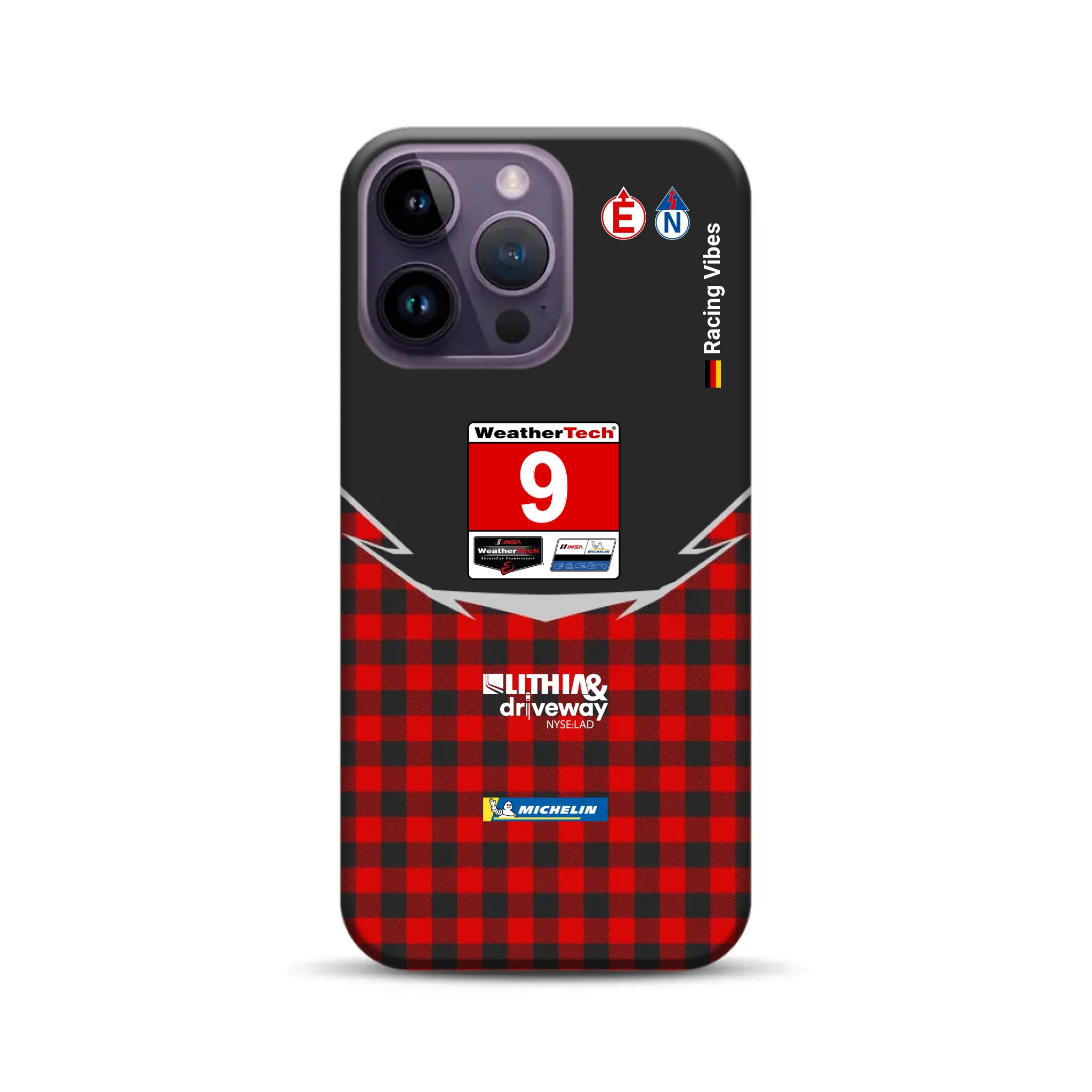 Pfaff Lamborghini Temerario GT3 IMSA 2026 Livery - Personnalisé Premium Case pour iPhone