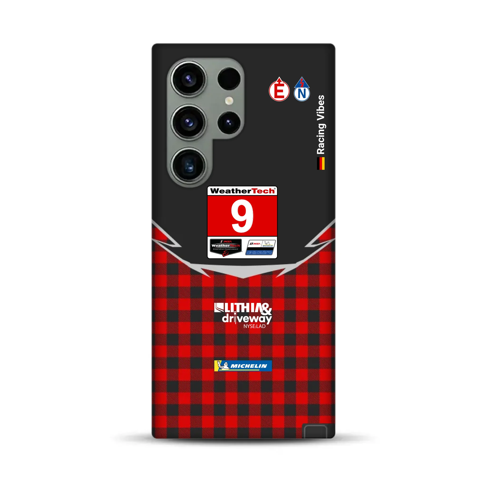 Pfaff Lamborghini Temerario GT3 IMSA 2026 Livery - Individuelle Premium Hülle für Samsung