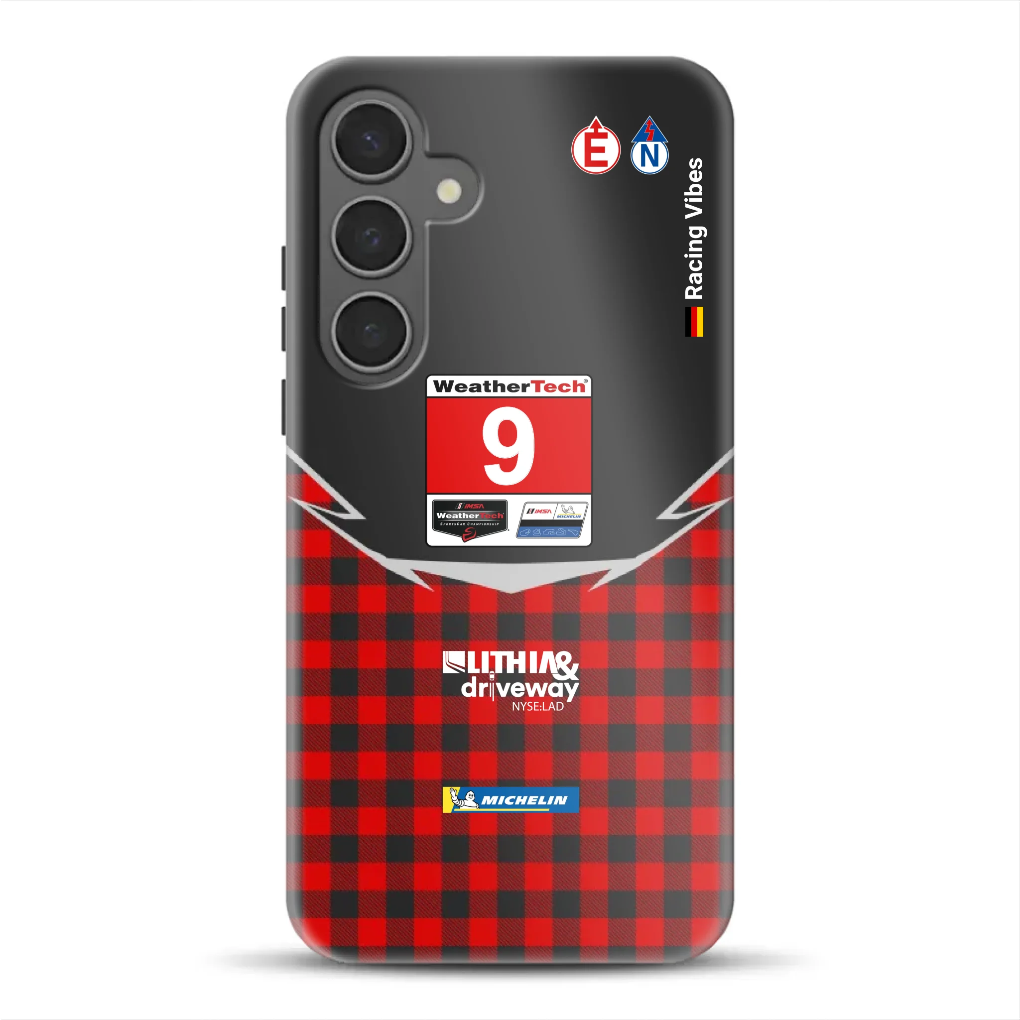 Pfaff Lamborghini Temerario GT3 IMSA 2026 Livery - Individuelle Premium Hülle für Samsung