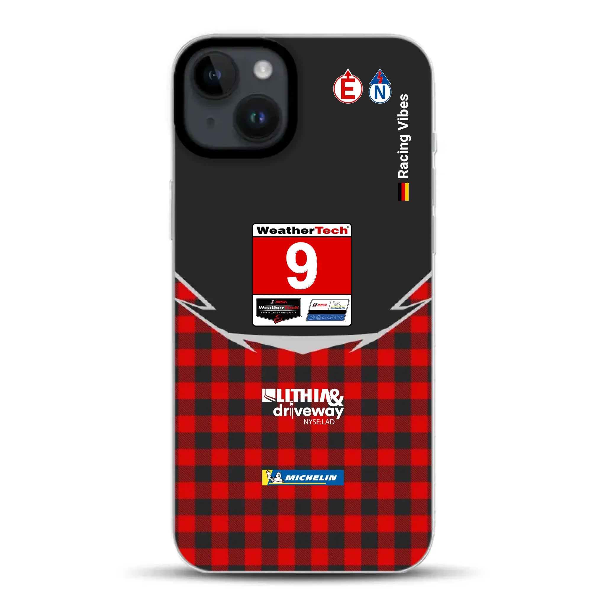 Pfaff Lamborghini Temerario GT3 IMSA 2026 Livery - Custom Hybrid Case with MagSafe
