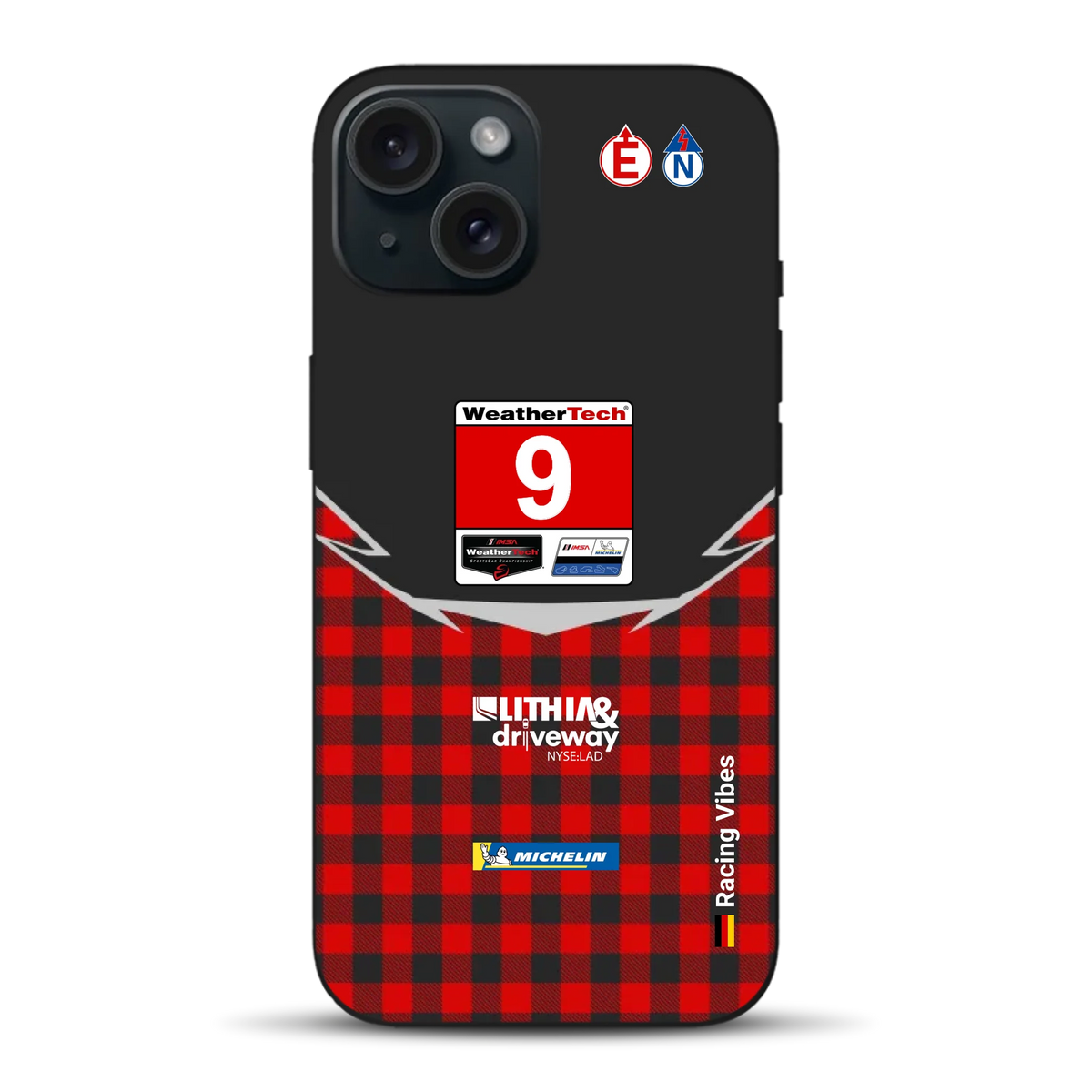 Pfaff Lamborghini Temerario GT3 IMSA 2026 Livery - Individuelle Handyhülle für iPhone
