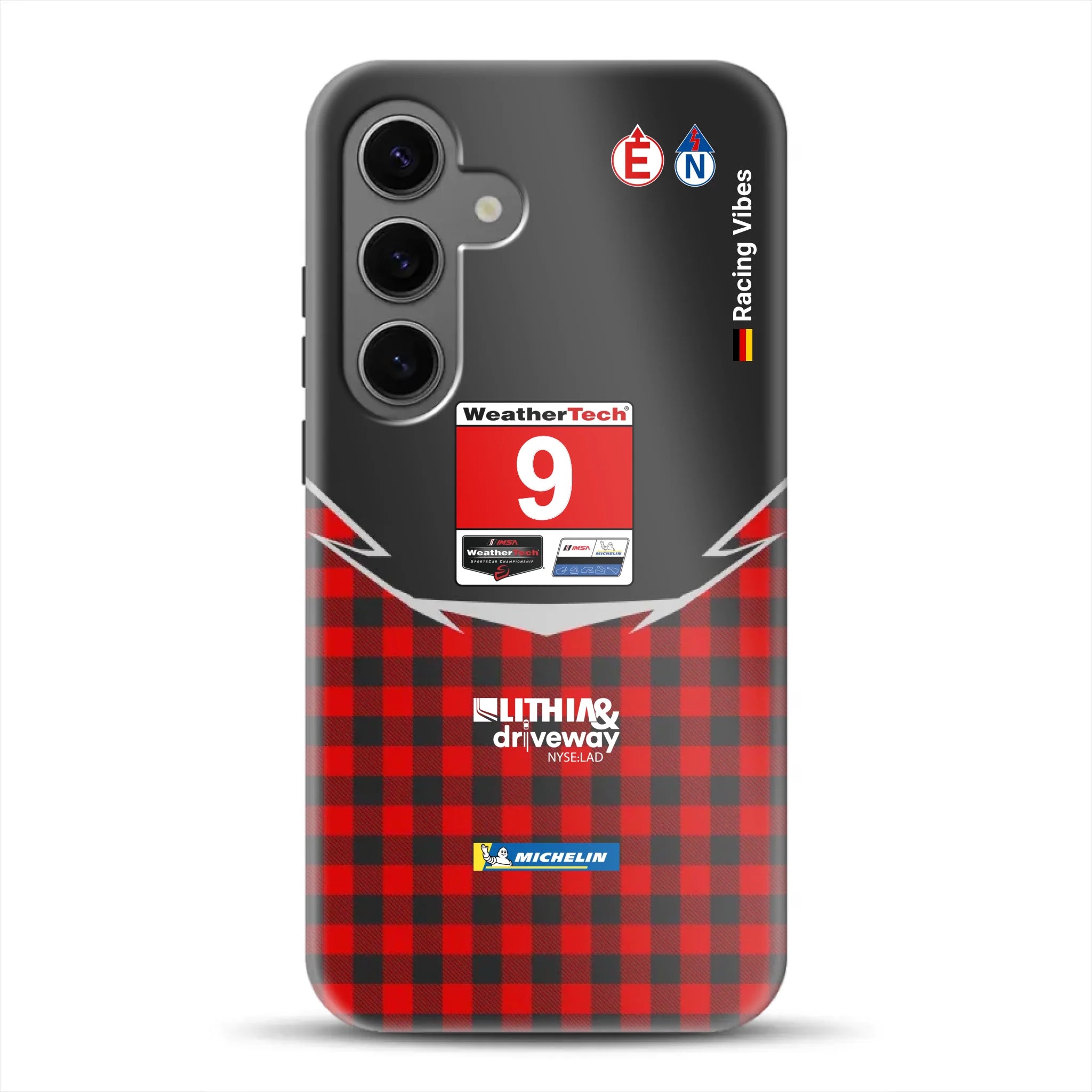 Pfaff Lamborghini Temerario GT3 IMSA 2026 Livery - Personnalisé Premium Case pour Samsung