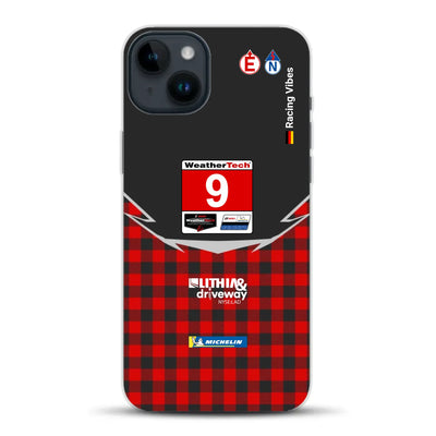Pfaff Lamborghini Temerario GT3 IMSA 2026 Livery - Housse de téléphone portable personnalisée pour iPhone