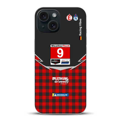 Pfaff Lamborghini Temerario GT3 IMSA 2026 Livery - Housse de téléphone portable personnalisée pour iPhone