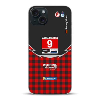 Pfaff Lamborghini Temerario GT3 IMSA 2026 Livery - Housse de téléphone portable personnalisée pour iPhone