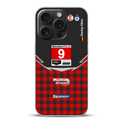 Pfaff Lamborghini Temerario GT3 IMSA 2026 Livery - Housse de téléphone portable personnalisée pour iPhone