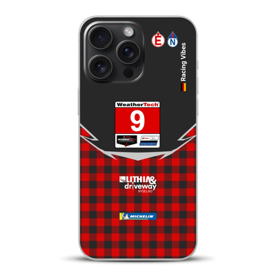 Pfaff Lamborghini Temerario GT3 IMSA 2026 Livery - Housse de téléphone portable personnalisée pour iPhone