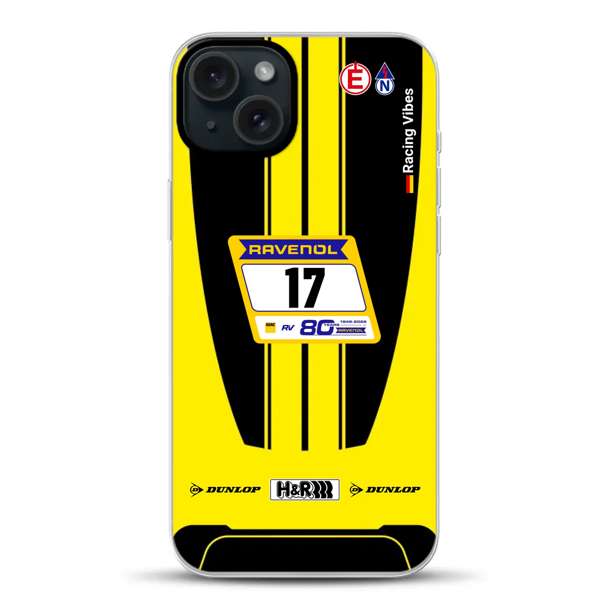 911 GT3 R #17 NLS & Nürburgring 24h 2026 Livery - Custodia per cellulare personalizzata per iPhone