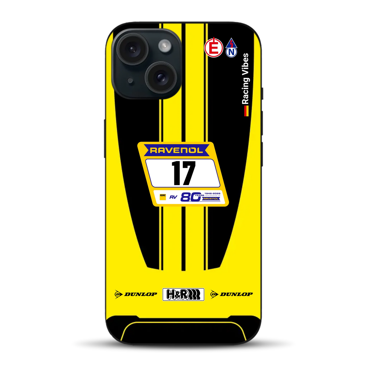 911 GT3 R #17 NLS & Nürburgring 24h 2026 Livery - Custodia per cellulare personalizzata per iPhone