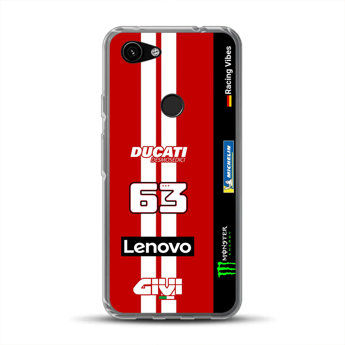 Desmosedici GP26 MotoGP 2026 Livery - Housse de téléphone portable personnalisée pour Google
