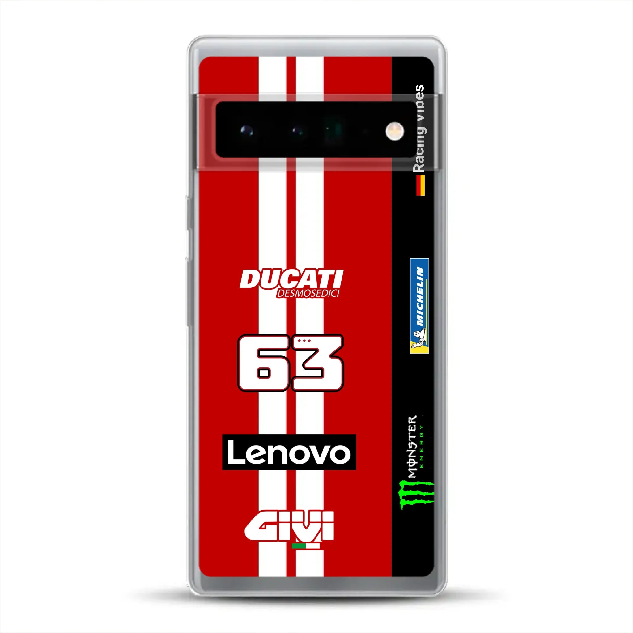 Desmosedici GP26 MotoGP 2026 Livery - Custom phone case for Google